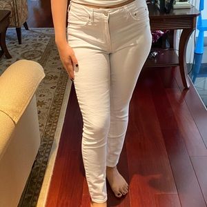 Aeropostale High Waisted white Jegging